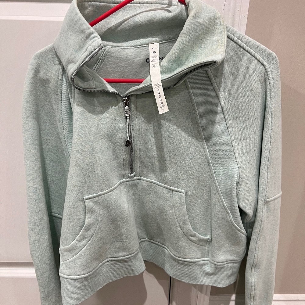 Lululemon Scuba Funnel Neck Oversized Half Zip